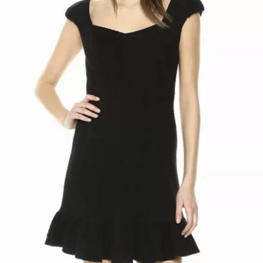REBECCA TAYLOR Short Sleeve Textured dress